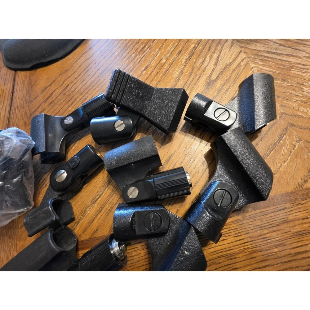 9 Mic Clips, Various Brands